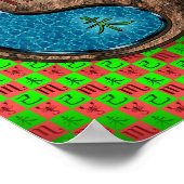 Scorpio & Earth Goat ポスター (角)