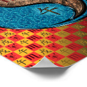 Scorpio & Earth Horse ポスター (角)