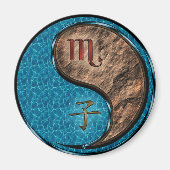 Scorpio & Earth Rat マグネット (正面)