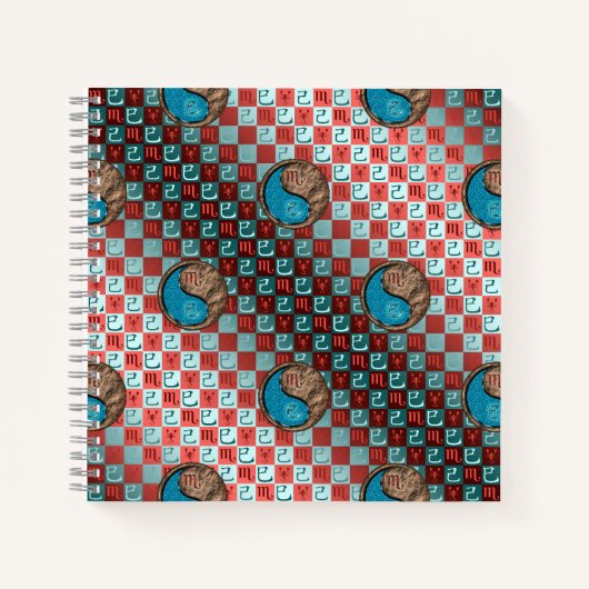 Scorpio & Earth Snake ノートブック (正面)