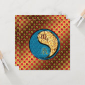 Scorpio & Fire Dragon カード (正面/裏面インサイチュ)