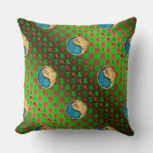 Scorpio & Fire Goat クッション (正面)