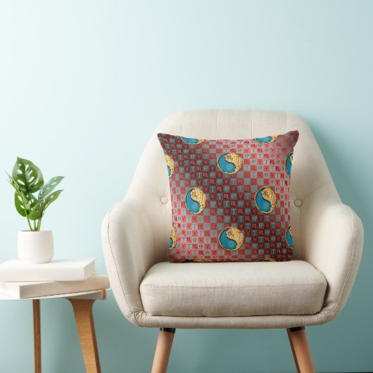 Scorpio & Fire Rabbit クッション (椅子)