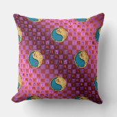 Scorpio & Fire Rooster クッション (正面)