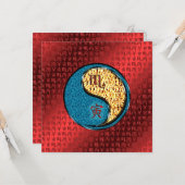 Scorpio & Fire Tiger カード (正面/裏面インサイチュ)