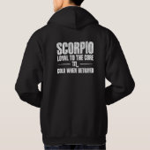 Scorpio Loyal to the Core パーカ (裏面)