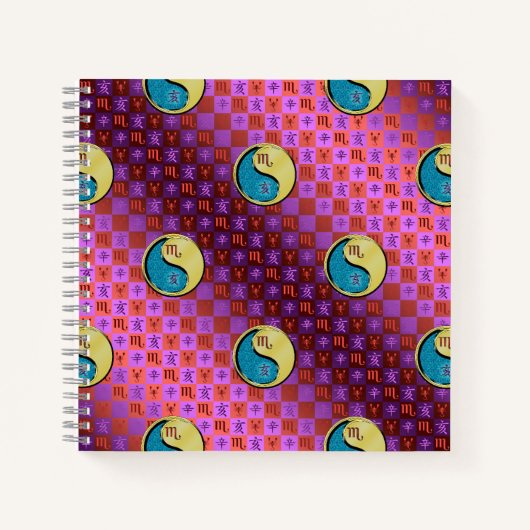 Scorpio & Metal Boar ノートブック (正面)