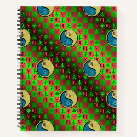 Scorpio & Metal Goat ノートブック (正面)