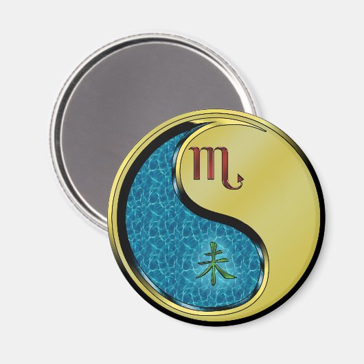 Scorpio & Metal Goat マグネット (正面/裏面)