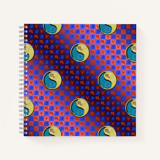 Scorpio & Metal Ox ノートブック (正面)