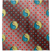 Scorpio & Metal Rabbit シャワーカーテン (正面)