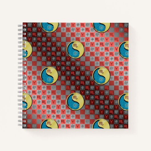 Scorpio & Metal Rabbit ノートブック (正面)