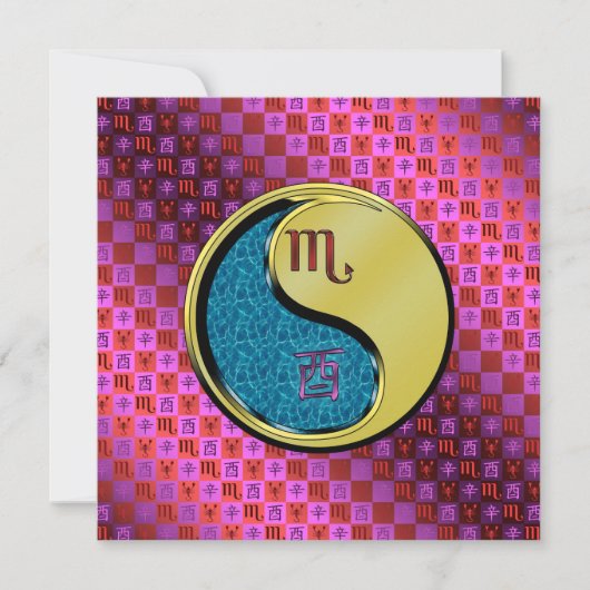 Scorpio & Metal Rooster カード (正面)