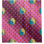 Scorpio & Metal Rooster シャワーカーテン (正面)