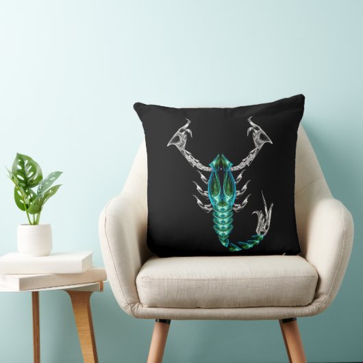 Scorpio – Minimalist Zodiac Decorative Pillow クッション (椅子)
