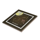 Scorpio October 24 to November 22 Fotofliese タイル (側面)