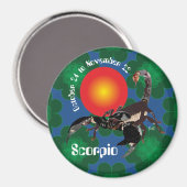 Scorpio October 24 to November 22 Magnet マグネット (正面/裏面)