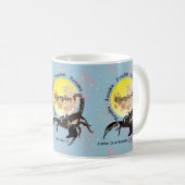 Scorpio October 24 to November 22 Mug コーヒーマグカップ (正面右)