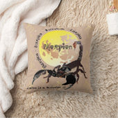 Scorpio October 24 to November 22 Pillow クッション (ブランケット)