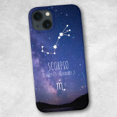 Scorpio | Personalized Zodiac Constellation Case-Mate iPhoneケース