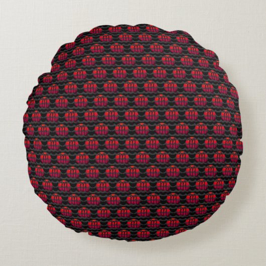 Scorpio Round Pillow ラウンドクッション (正面)