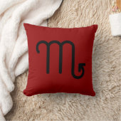 Scorpio Throw Pillow  クッション (ブランケット)