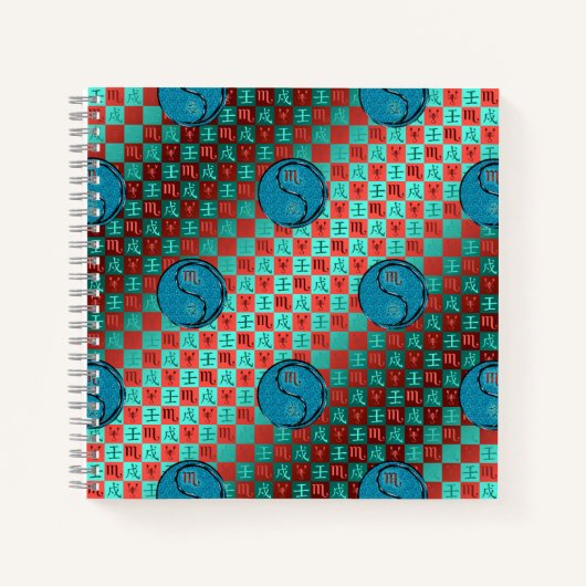 Scorpio & Water Dog ノートブック (正面)