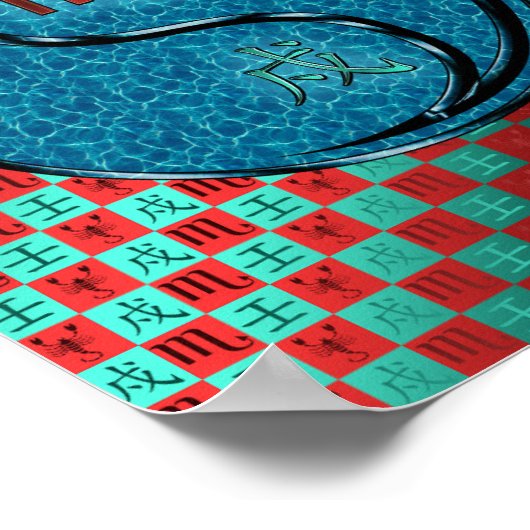 Scorpio & Water Dog ポスター (角)