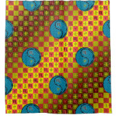 Scorpio & Water Monkey シャワーカーテン (正面)