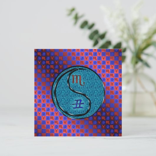 Scorpio & Water Ox カード (スタンド正面)