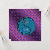 Scorpio & Water Ox カード (正面/裏面インサイチュ)