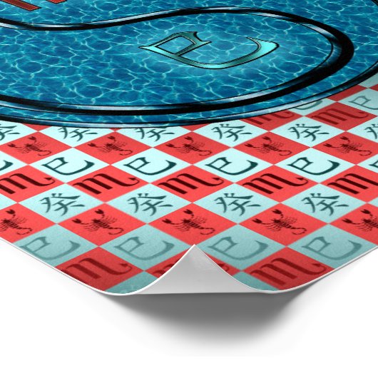 Scorpio & Water Snake ポスター (角)