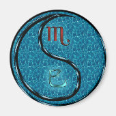 Scorpio & Water Snake マグネット (正面)
