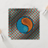 Scorpio & Wood Dog カード (正面/裏面インサイチュ)