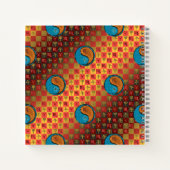 Scorpio & Wood Horse ノートブック (裏面)