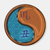 Scorpio & Wood Ox マグネット (正面)