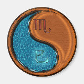 Scorpio & Wood Snake マグネット (正面)
