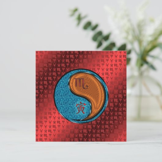 Scorpio & Wood Tiger カード (スタンド正面)