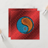 Scorpio & Wood Tiger カード (正面/裏面インサイチュ)