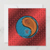 Scorpio & Wood Tiger カード (正面)