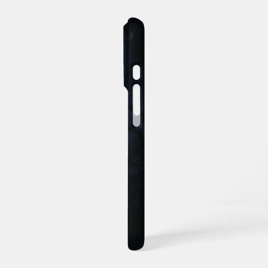 Scorpio Zodiac Art – Dark Celestial Scorpion iPhoneケース (左側面)