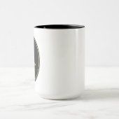 Scorpio Zodiac Gold Oval Emblem Mug | Luxury Astro マグカップ (中央)