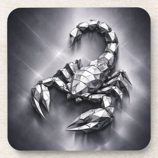 scorpio zodiac sign コースター (正面)