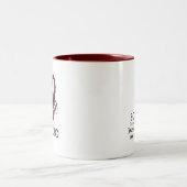 Scorpio Zodiac Sign Astrology Birthday Coffee Mug ツートーンマグカップ (中央)
