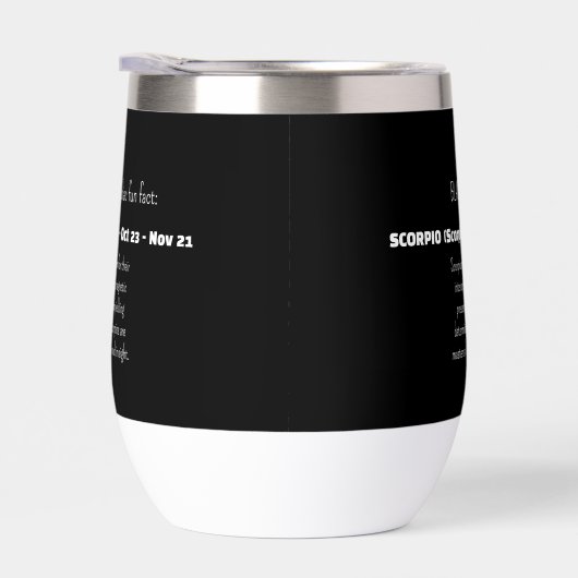 SCORPIO Zodiac Sign Personality Traits (右面)