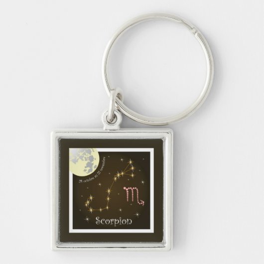 Scorpion 24 oct au 22 nov. Schlüsselanhänger キーホルダー (正面)