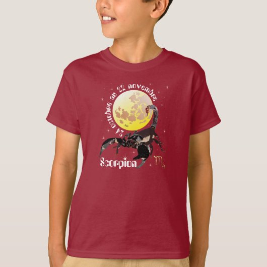 Scorpion 24 octobre au 22 novembre tシャツ (正面)