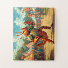 Scorpion Chevalier en Armure - Puzzle Médiéval ジグソーパズル