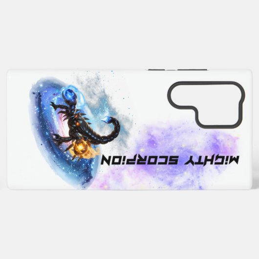 SCORPION OF THE COSMIC ARCANE SAMSUNG GALAXYケース (裏面横)