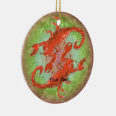 Scorpion Yin Yang  セラミックオーナメント (右)